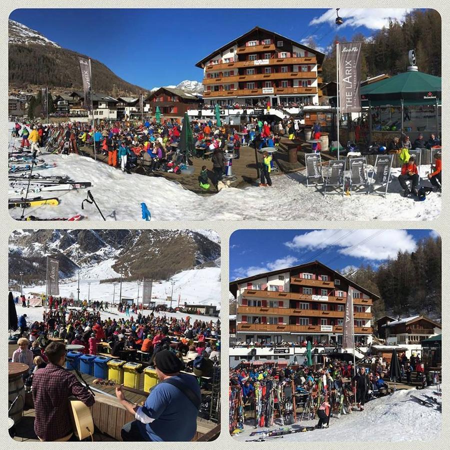 Hotel The Larix Ski-In Ski-Out Saas Fee Eksteriør billede