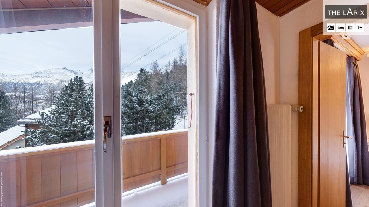 Hotel The Larix Ski-In Ski-Out Saas Fee Eksteriør billede