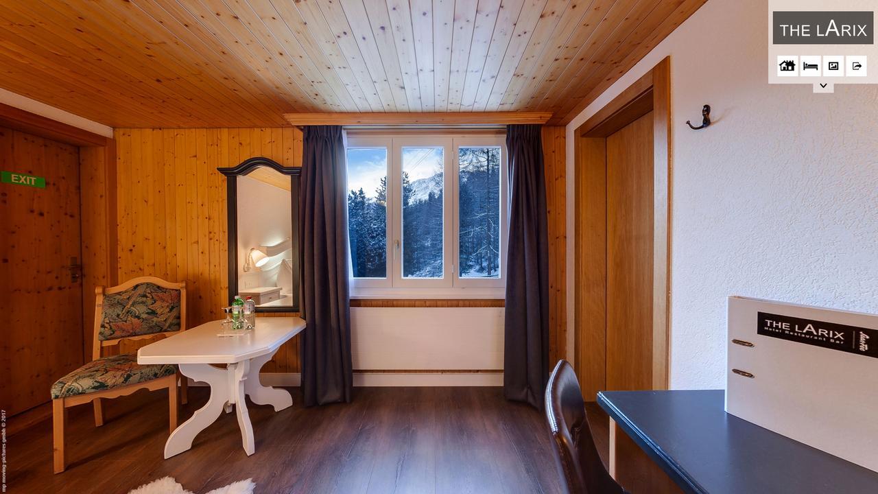 Hotel The Larix Ski-In Ski-Out Saas Fee Eksteriør billede