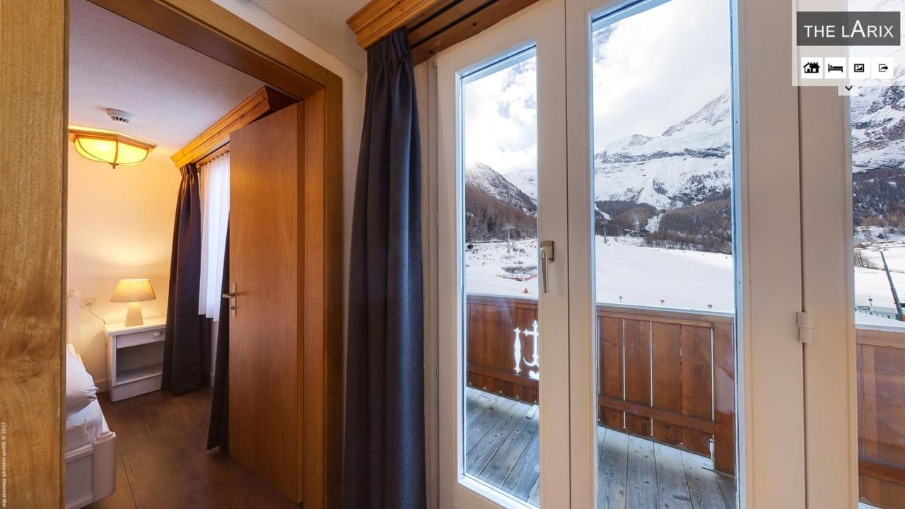 Hotel The Larix Ski-In Ski-Out Saas Fee Eksteriør billede